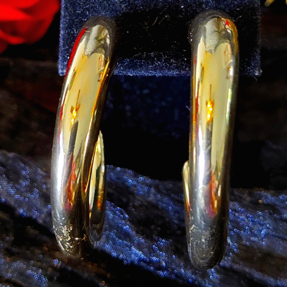 Chico's Gold Hoop Earrings